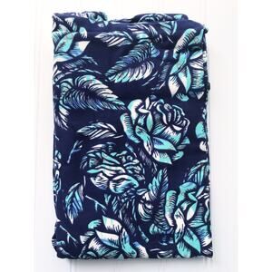 NWT LuLaRoe TC2 Leggings Navy Blue Icy Roses Winter Wonderland Buttery Soft NEW